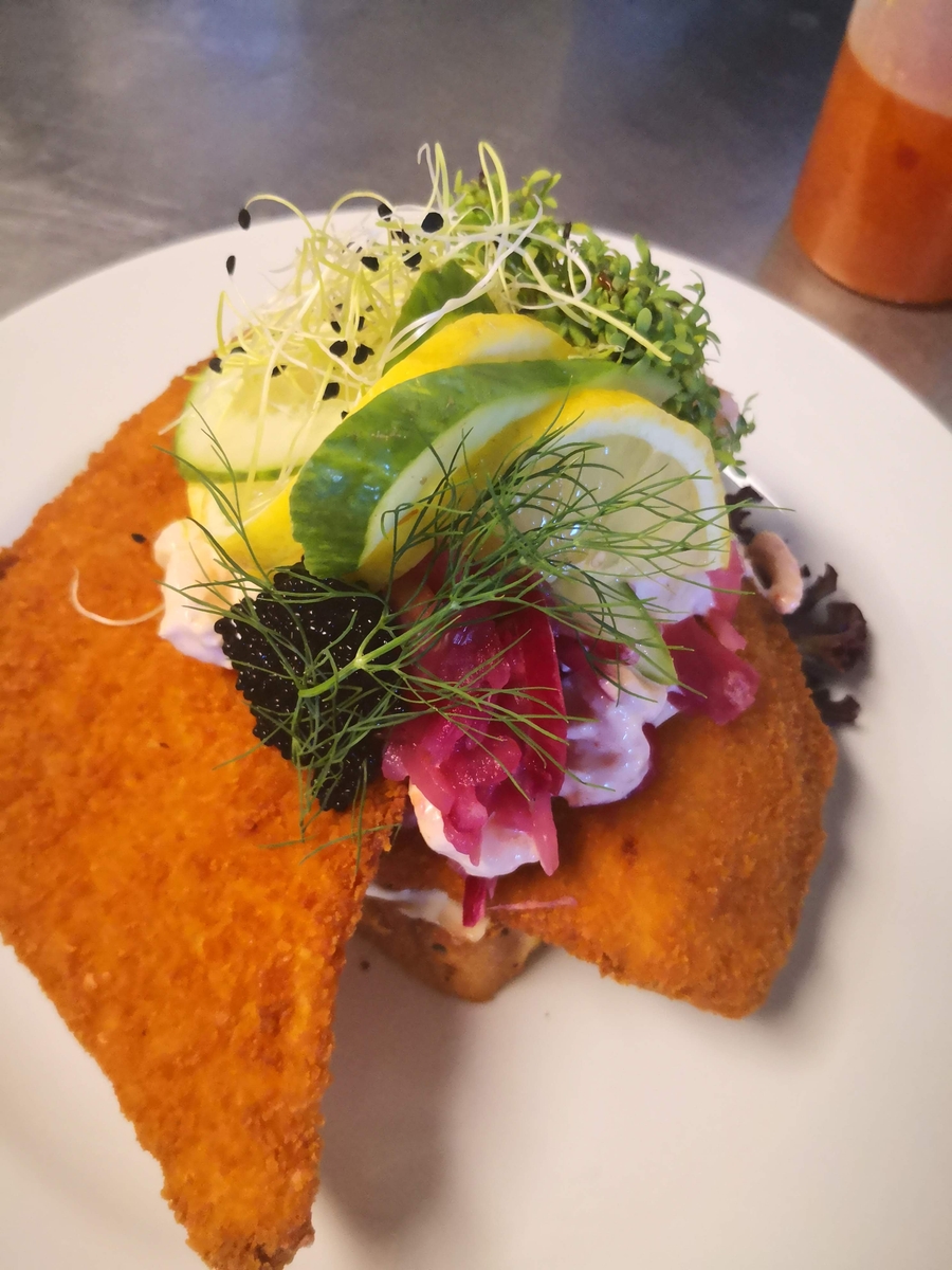 Stjernekaster fra Restaurant Skovbakken